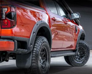 bull bar, front bar, front bumper bar, supreme x-series front bar for Ford Next GEN Ranger with light bar, cube lights, indicator, fog lights, bash plate, recovery points, winch compatible full bumper replacement