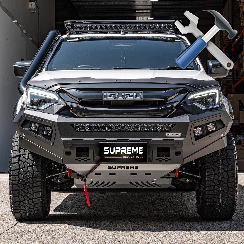 isuzu d-max 2024 fitting instructions dmax 24