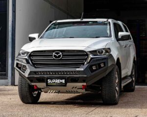 bt50 bull bar, supreme x-series front bar for bt-50, mazda bt50 bull bar, mazda bt-50 front bar, BT50 steel bumper replacement