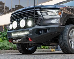 Ram bull bar, dodge ram dt 1500 supreme x-series front bar, steel front bumper replacement