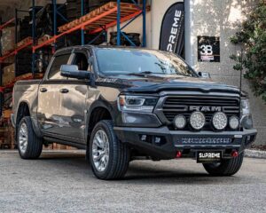 Ram bull bar, dodge ram dt 1500 supreme x-series front bar, steel front bumper replacement