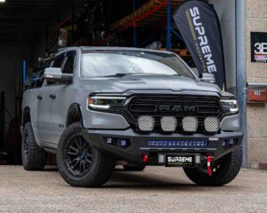 Ram bull bar, dodge ram dt 1500 supreme x-series front bar, steel front bumper replacement