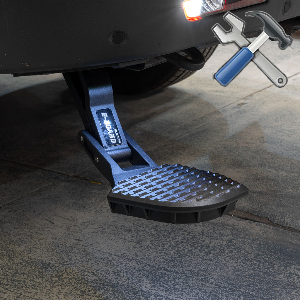 byd shark 6 electric rear step