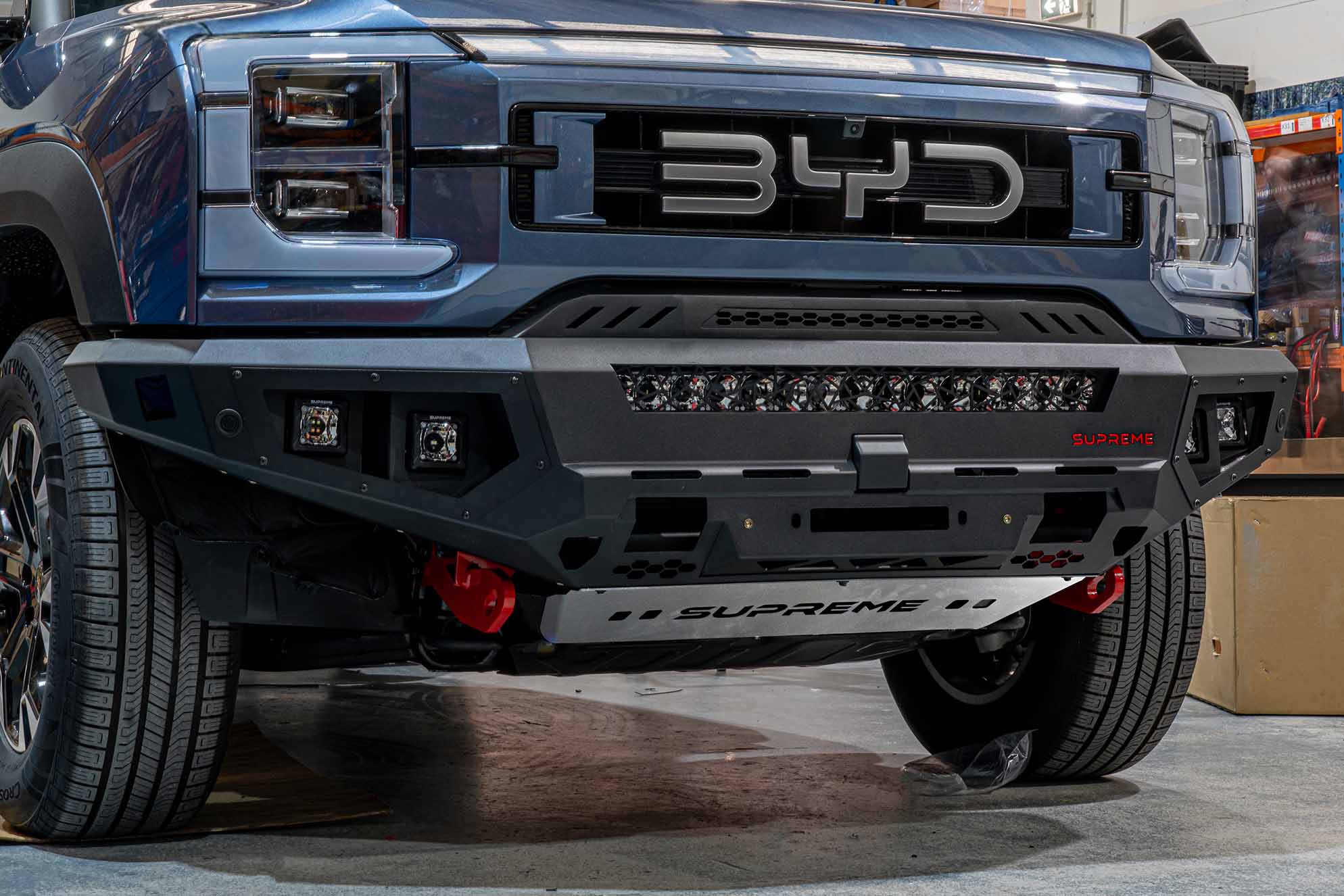 byd shark bull bar shark 6 supreme x-series front bar bumper replacement steel bullbar