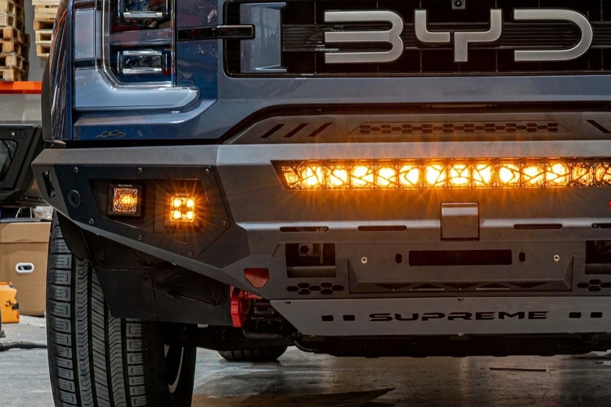 byd shark bull bar shark 6 supreme x-series front bar bumper replacement steel bullbar