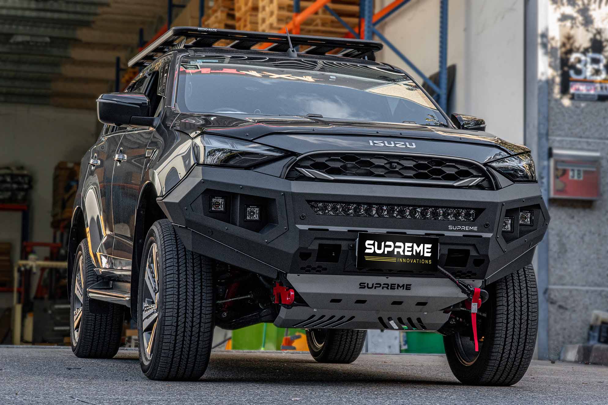 mux bull bar isuzu mux 2025+ supreme x-series front bar
