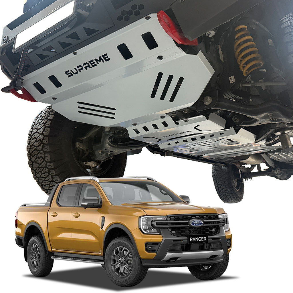 supreme underbody protection for next gen ranger 3-piece bash plate