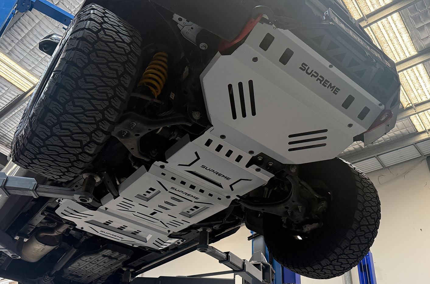 underbody protection 3 piece bash plate for next gen ranger supreme underbody protection bash plate