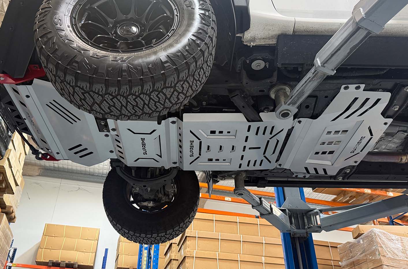 supreme underbody protection next gen ranger 3 piece bash plate
